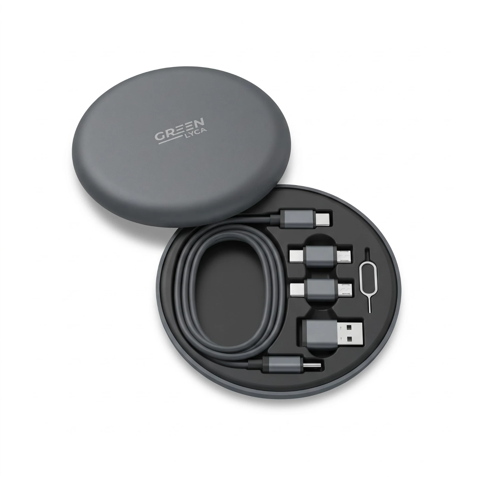 Set de Cables 60W Multifuncional Green Lyca G-1519