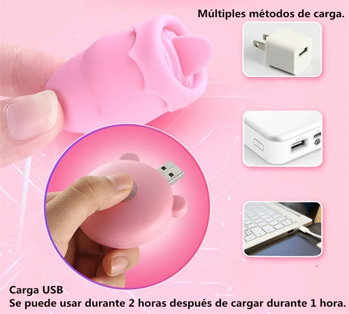 Balas vibradoras USB 2