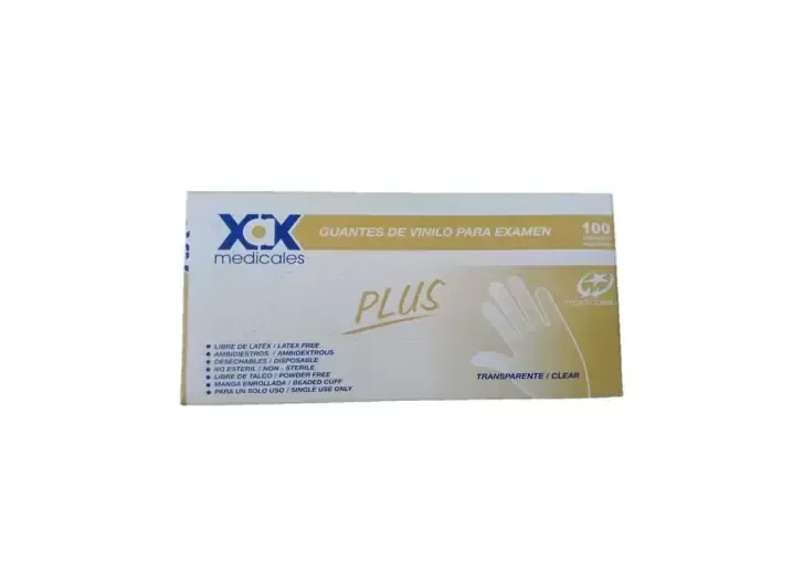 GUANTE DE VINILO L MEDICALES