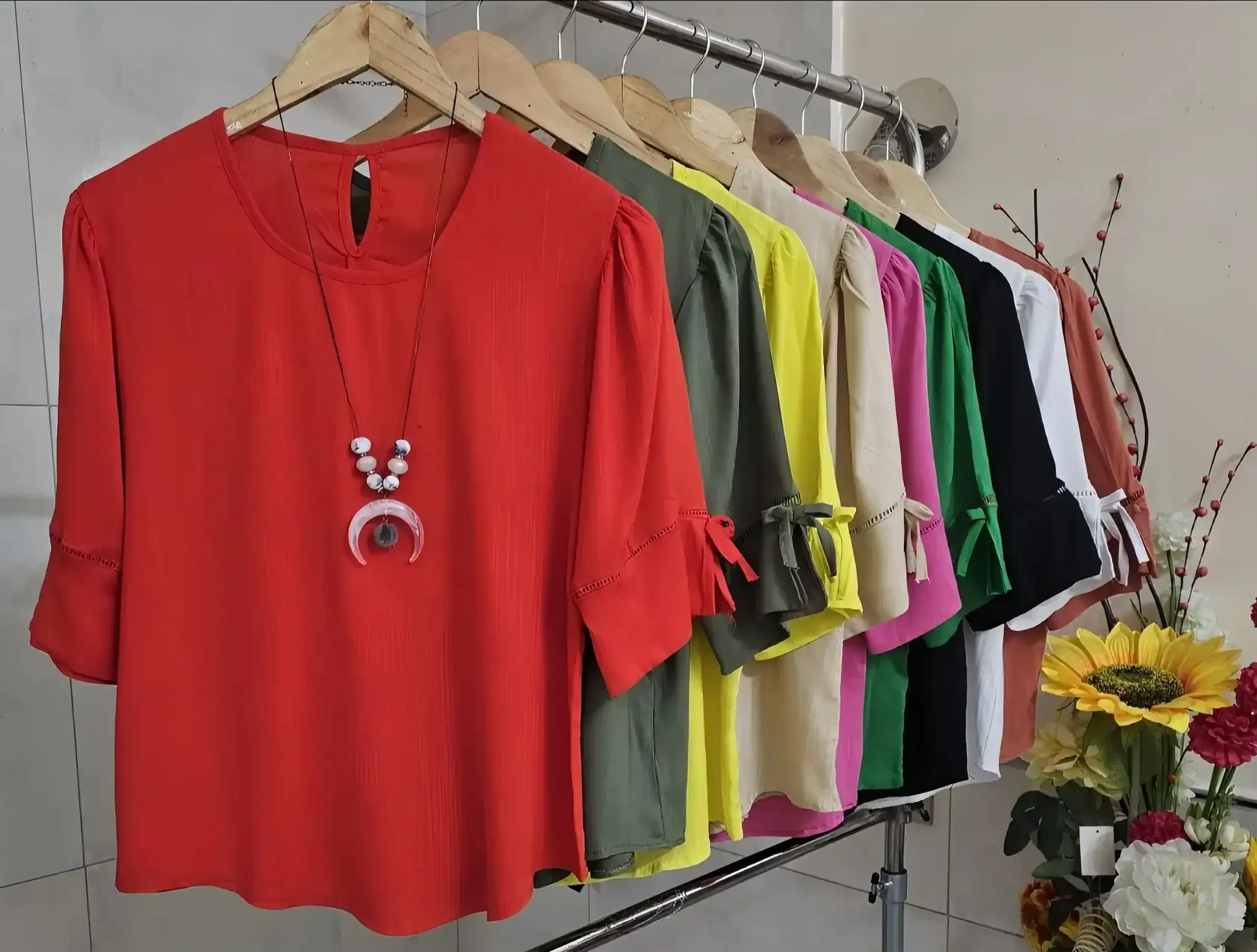 BLUSAS LINO 3/4