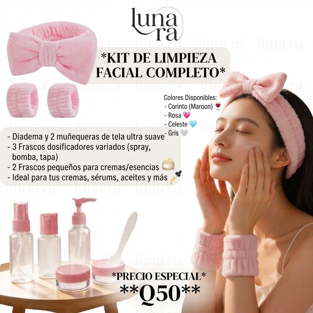 KIT DE LIMPIEZA FACIAL