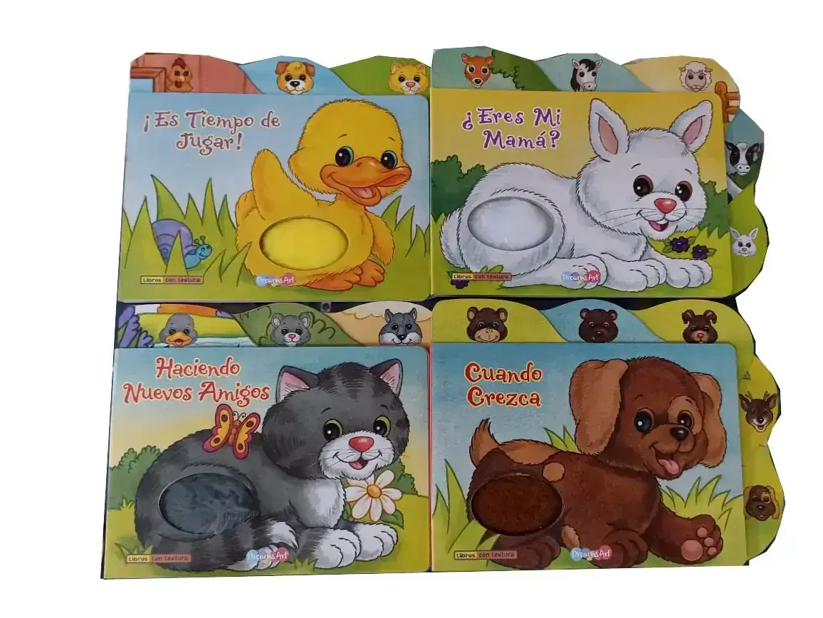 Libro de cuentos sensorial