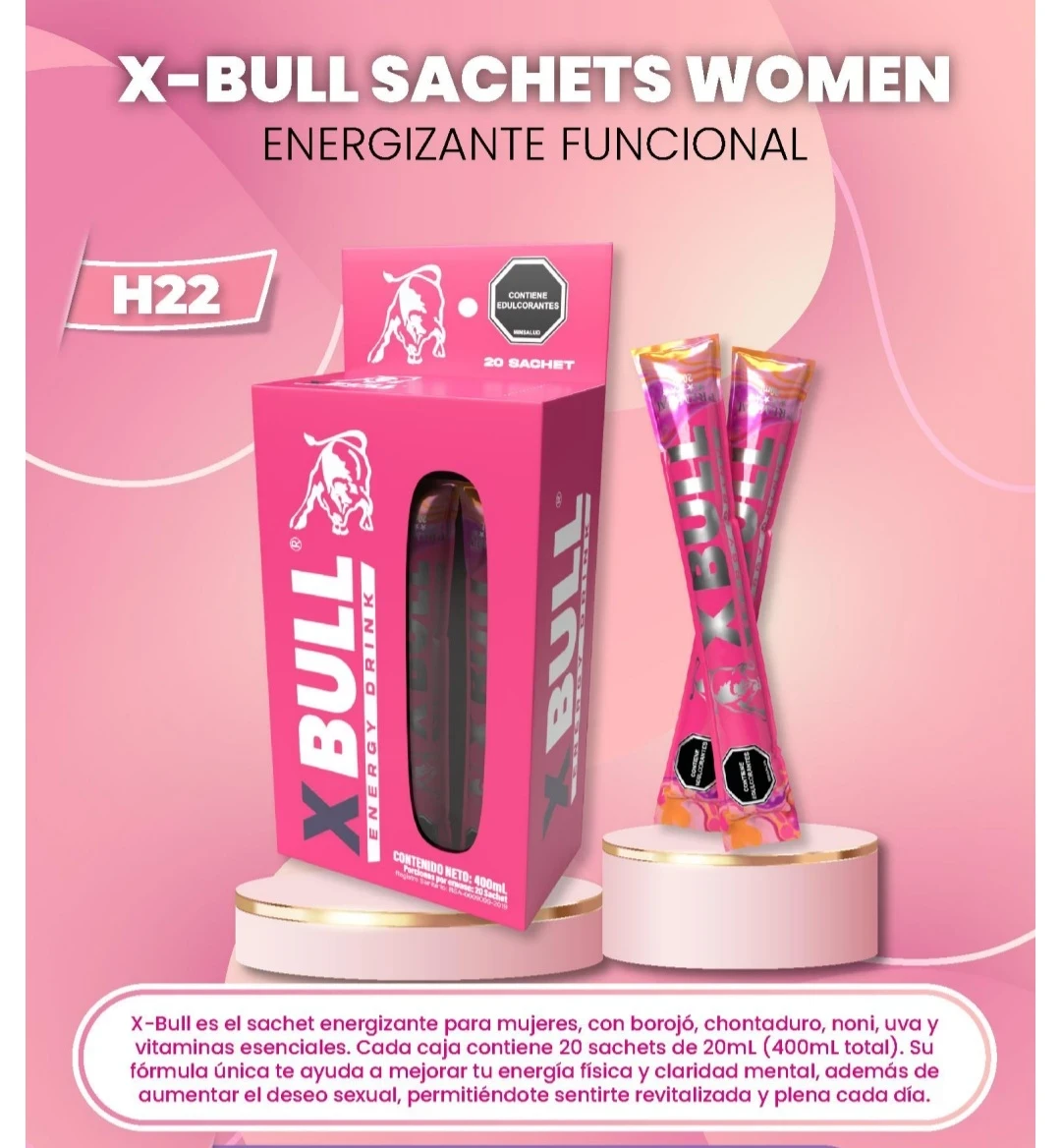 X-Bull sachets WOMEN sobre  5
