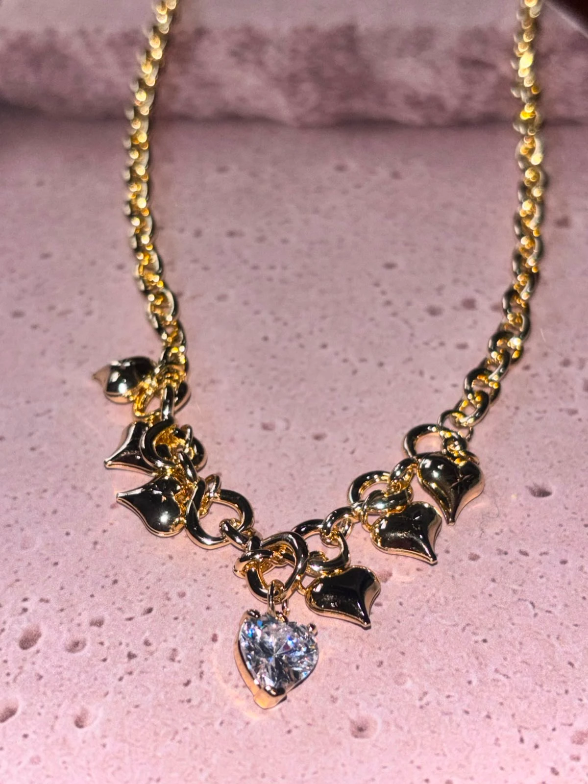 collar oro doble laminado 