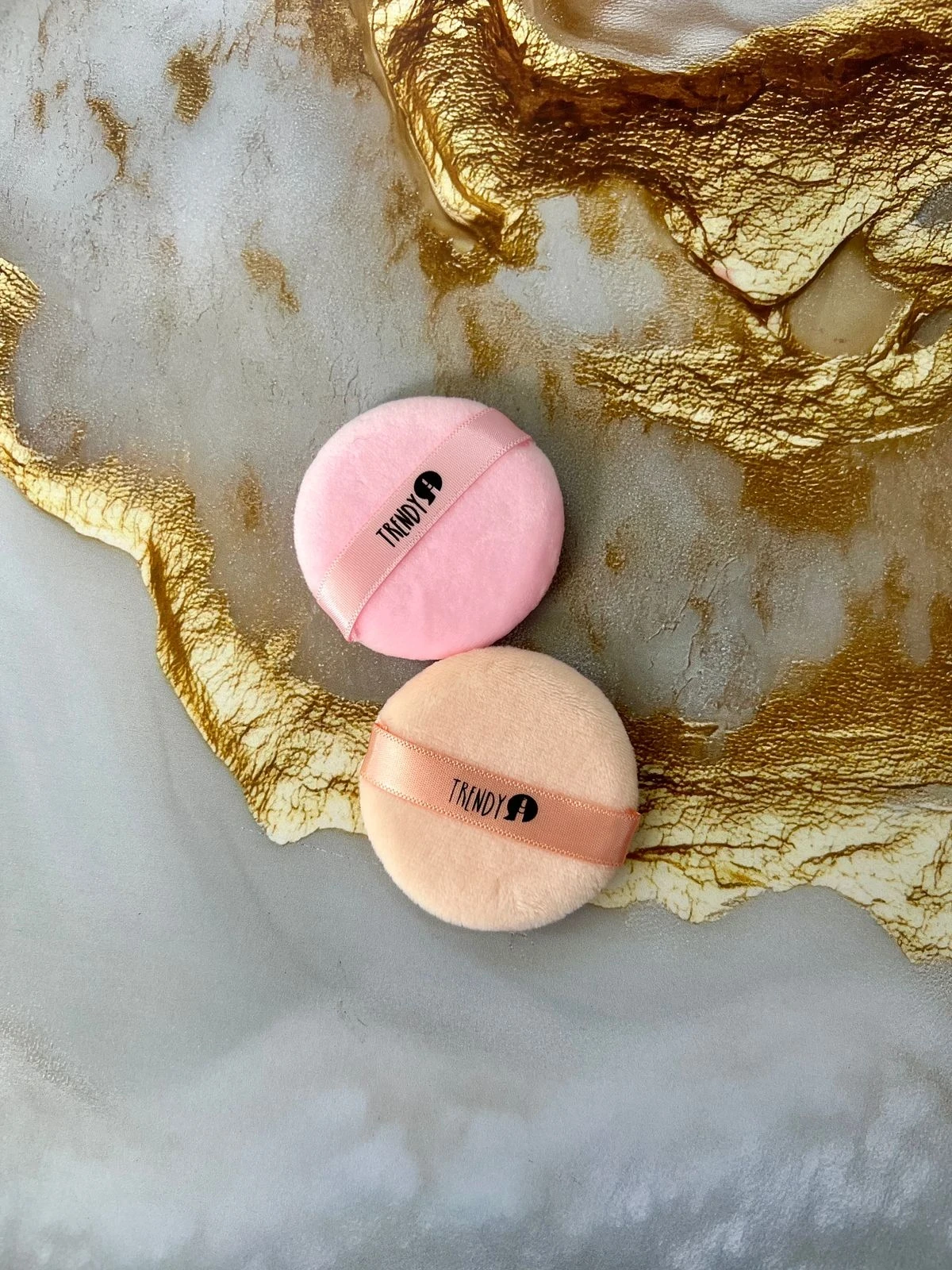 Kit x2 almohadillas de maquillaje trendy 