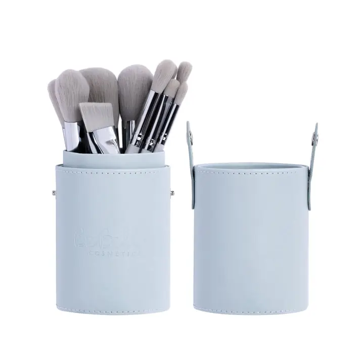 BROCHAS PROFESIONALES 12 PZAS FAVES ESTUCHE CILINDRO  2