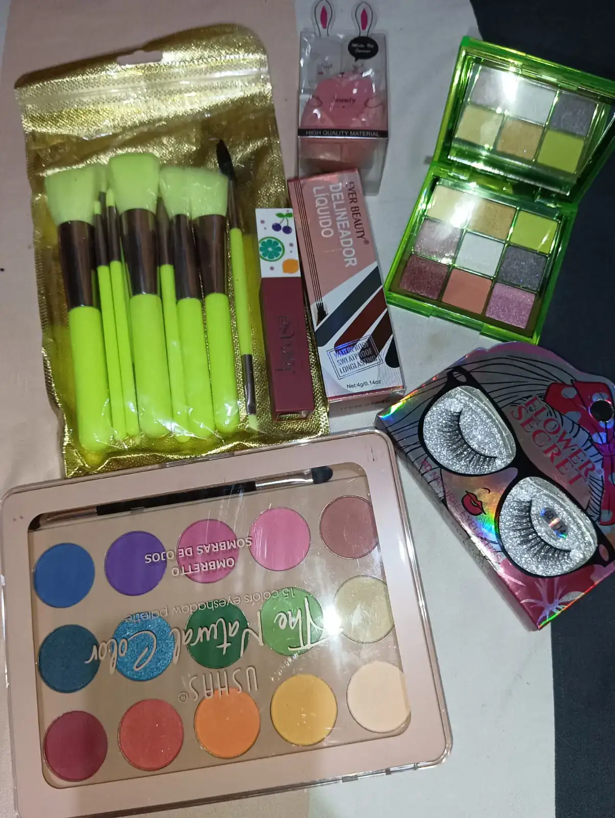 Packs de maquillaje 