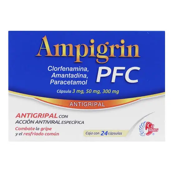 Ampigrin PFC (Paracetamol/Clorfenamina/Amantadina)