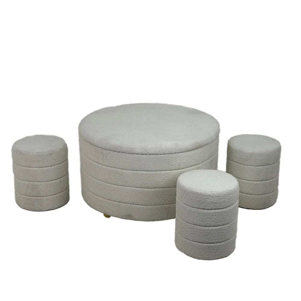 JG MESA CON TABURETES 4PZ 85X8
