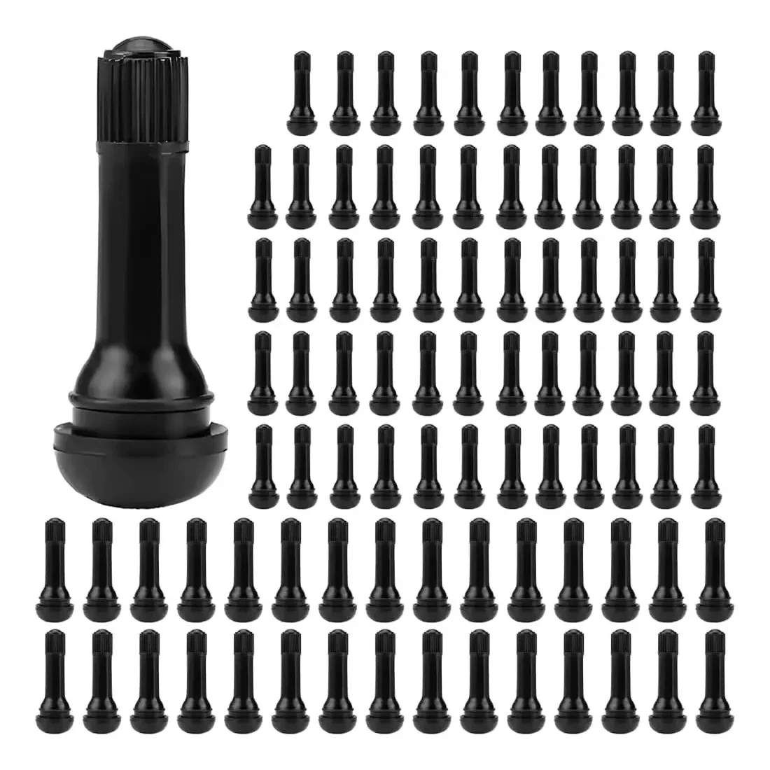 100 Válvulas Goma Para Neumáticos Auto Camión Universal 3