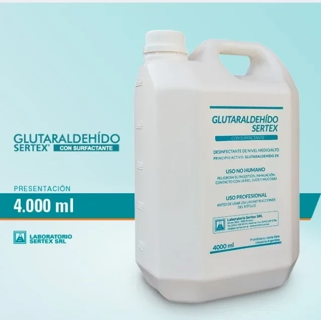 GLUTARALDEHIDO 2% C/SURFACTANTE x4l
