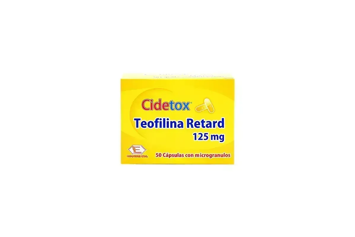 CIDETOX TEOFILINA X 50