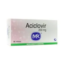 ACICLOVIR 200 MG X 25 TAB MK