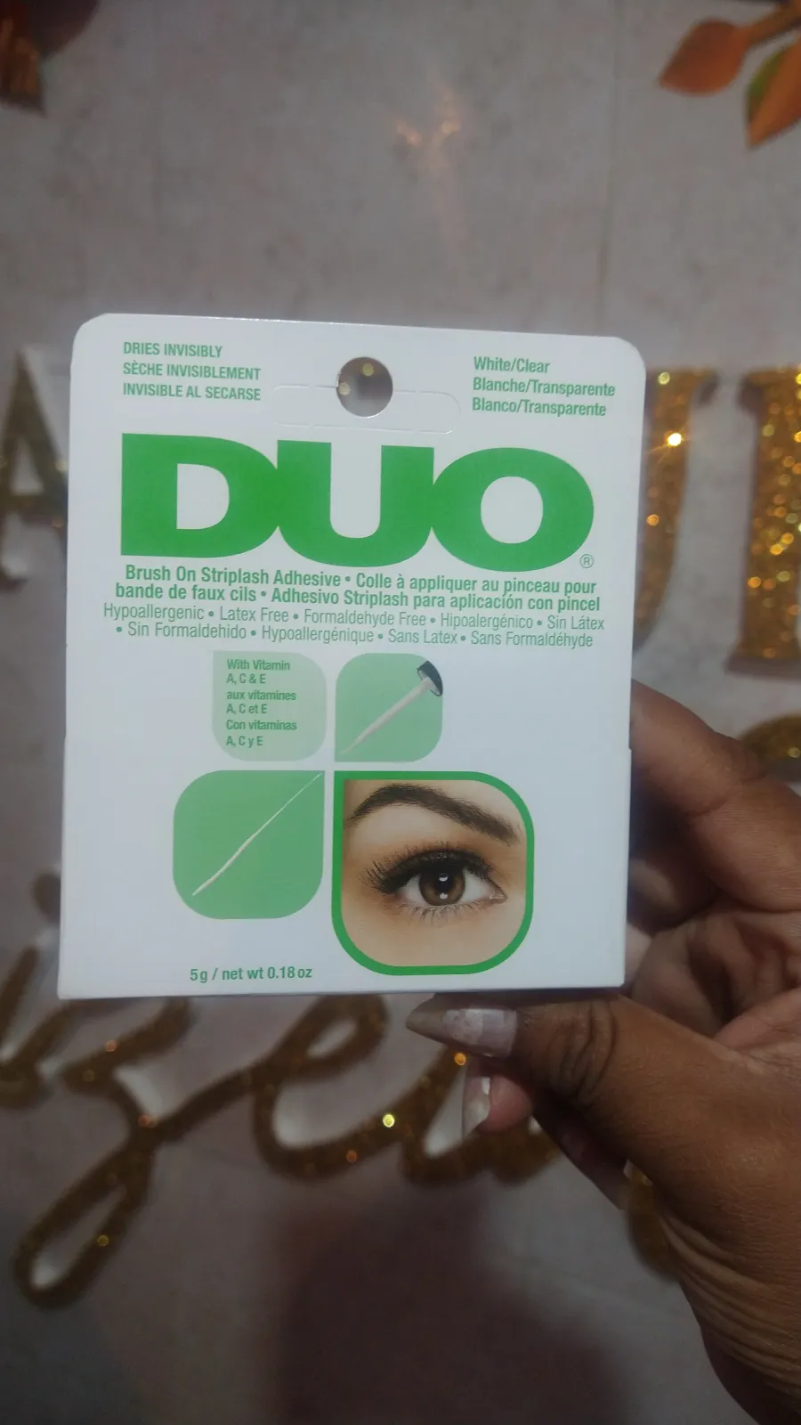 Pegamento DUO blanco-transparente 2