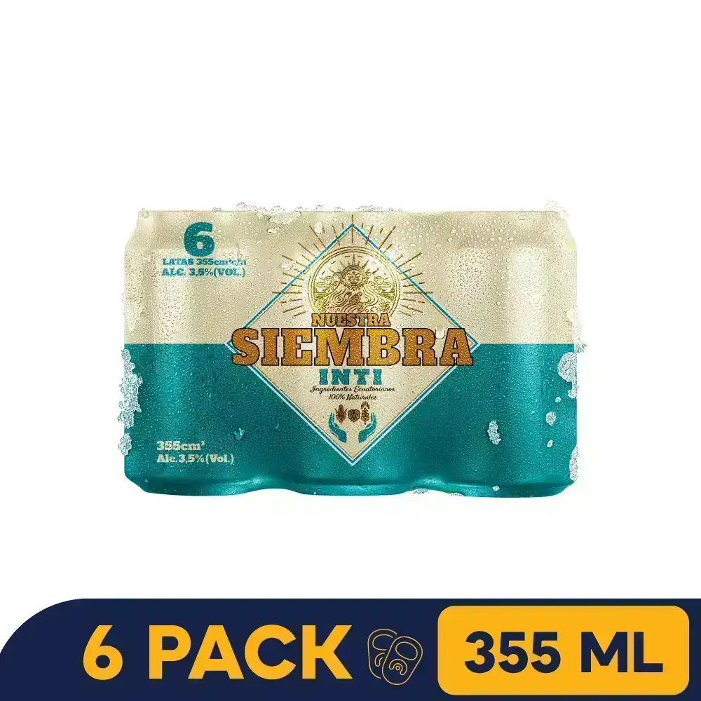 Siembra Inti 355ml LT sixpack 3.5%