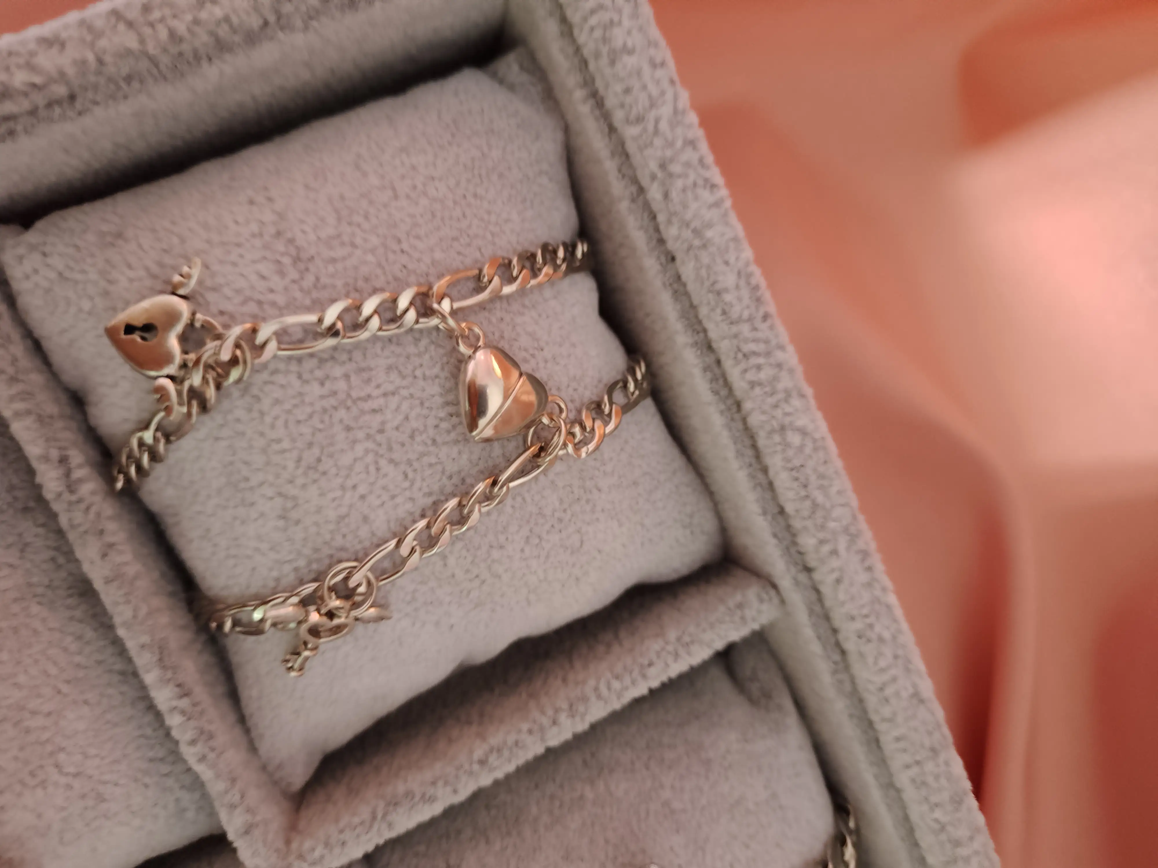 Duo pulsera llave y candado ✨