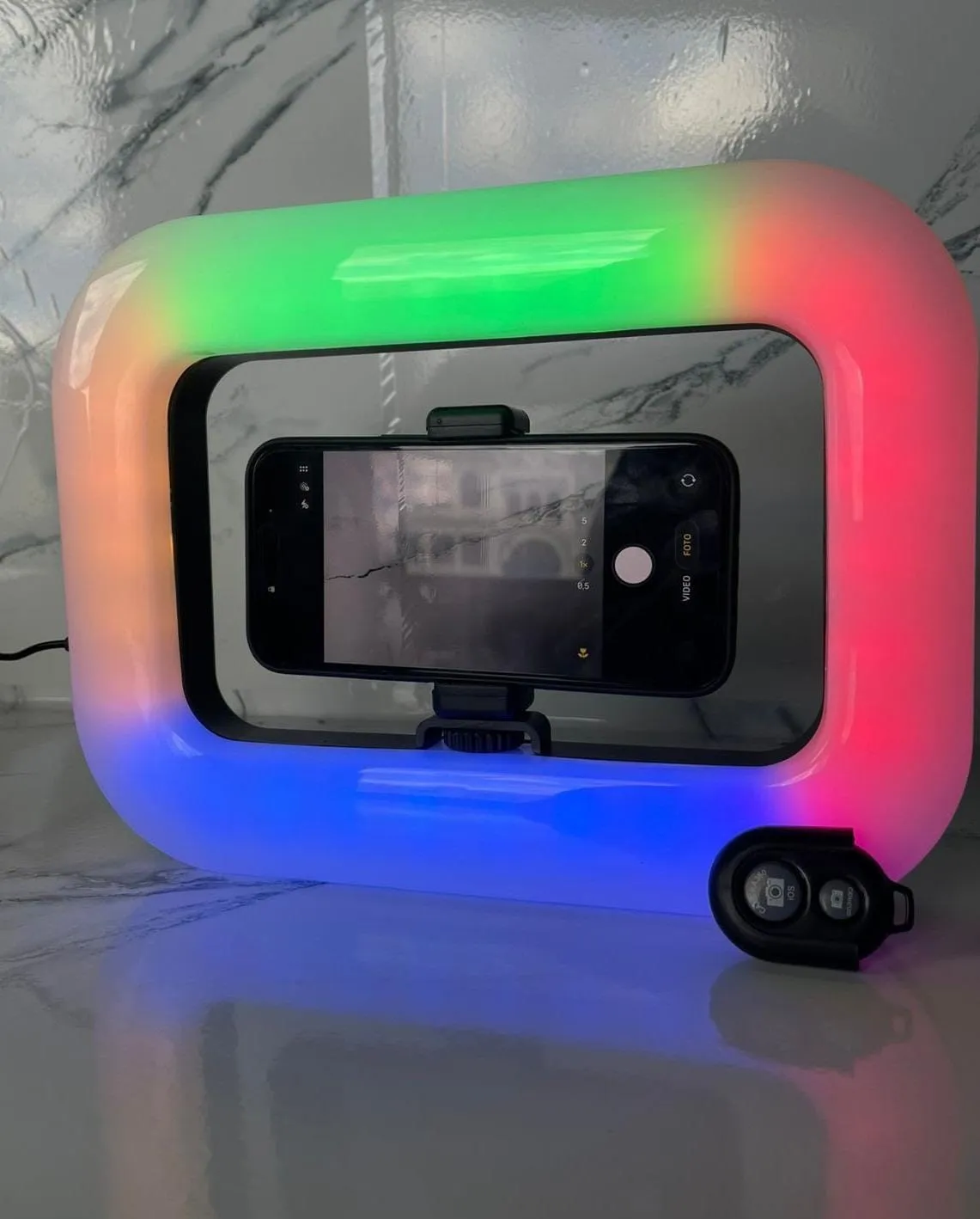 Aro de la luz rectangular RGB E30 