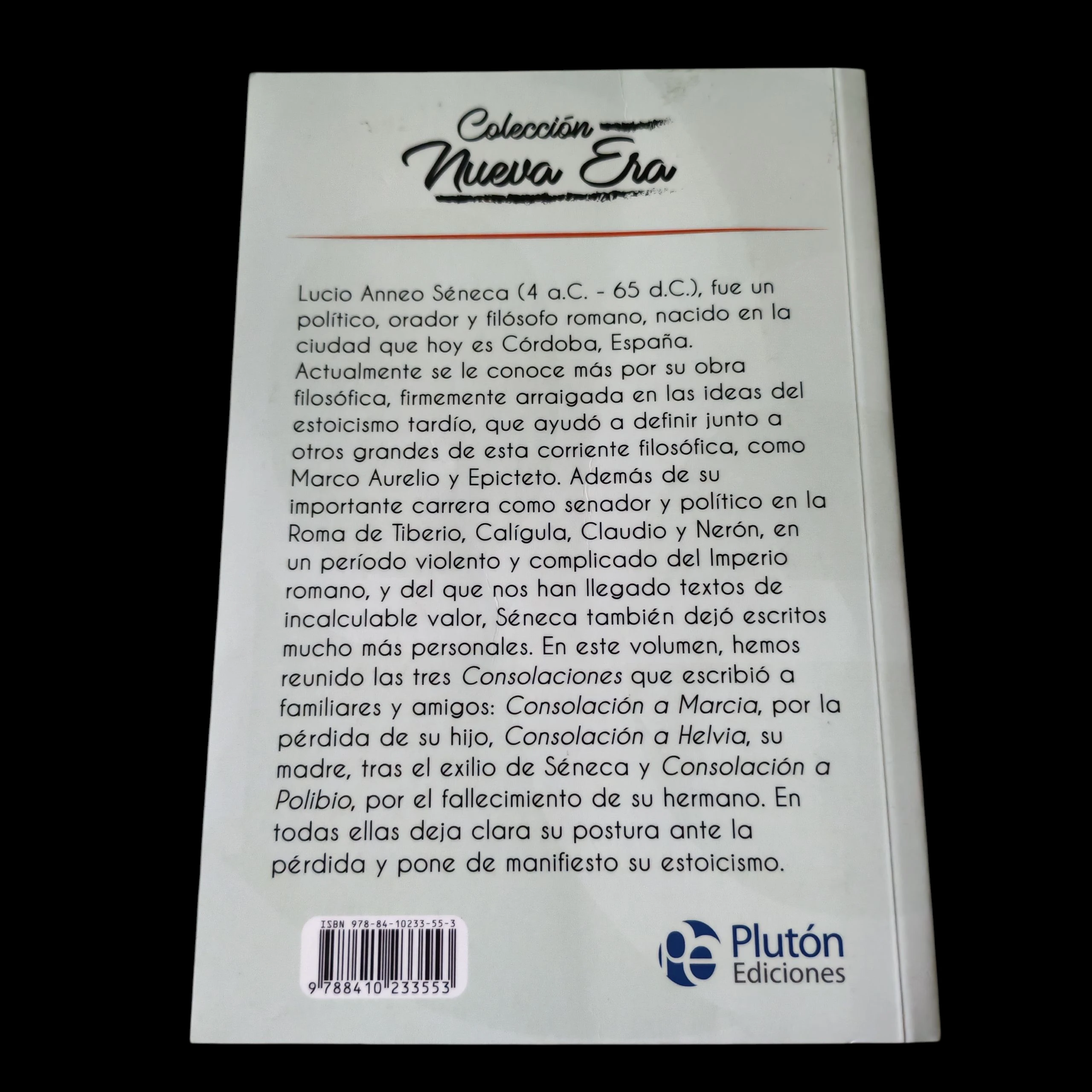 Consolaciones Séneca , nuevo  2