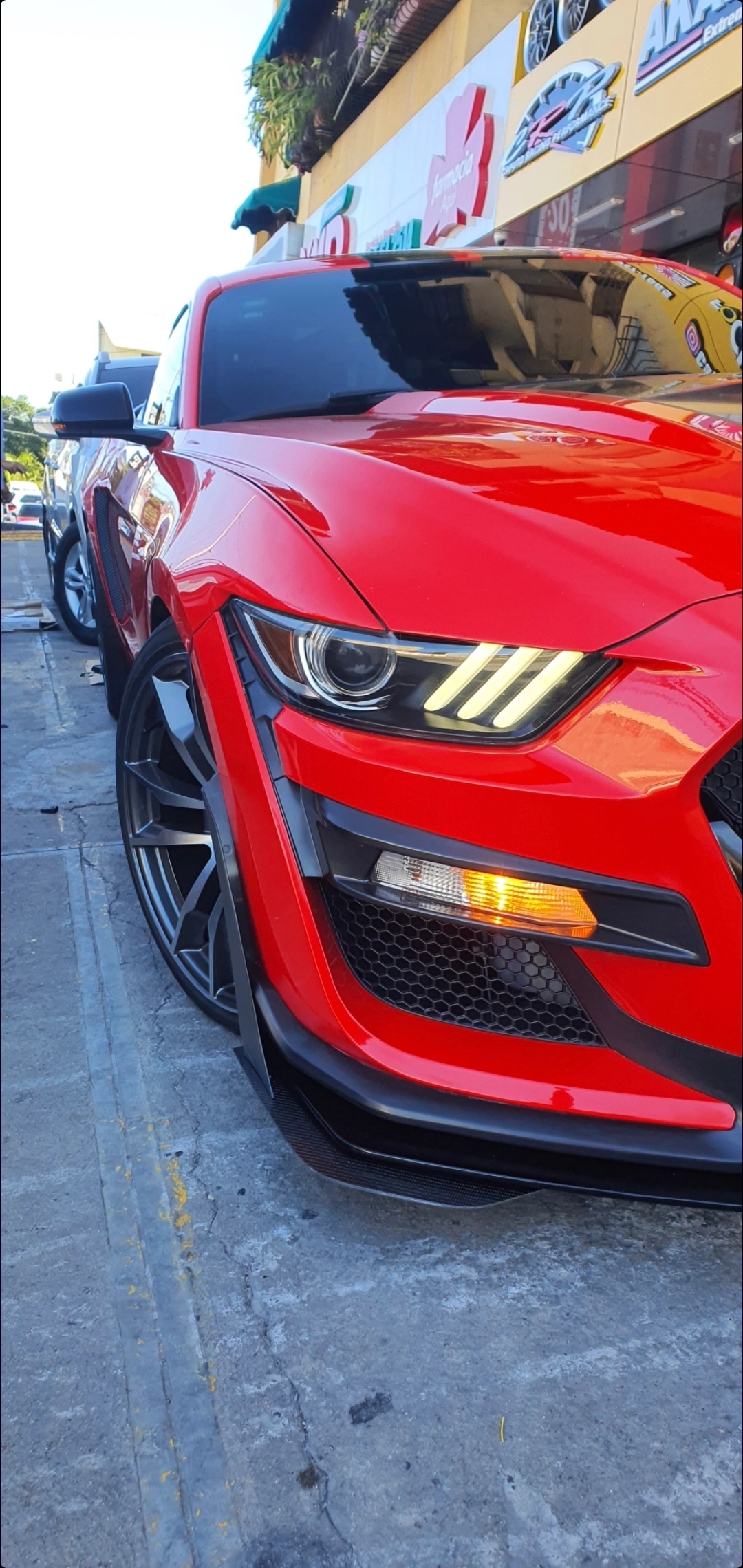 BUMPER GT500 FORD MUSTANG 2015-2017  3