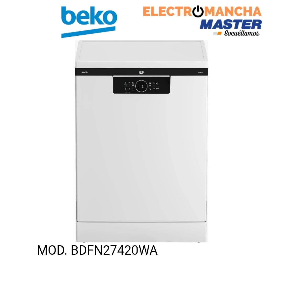 LAVAVAJILLAS BEKO BDFN26420WA AUTODOSE 14 CUB. E