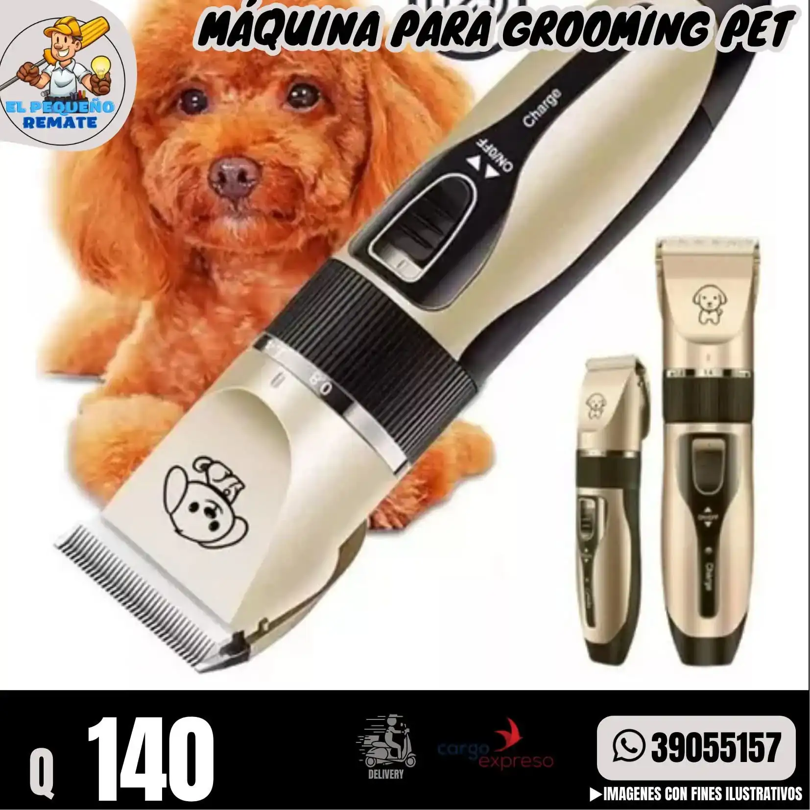 MÁQUINA DE GROOMING PET 4