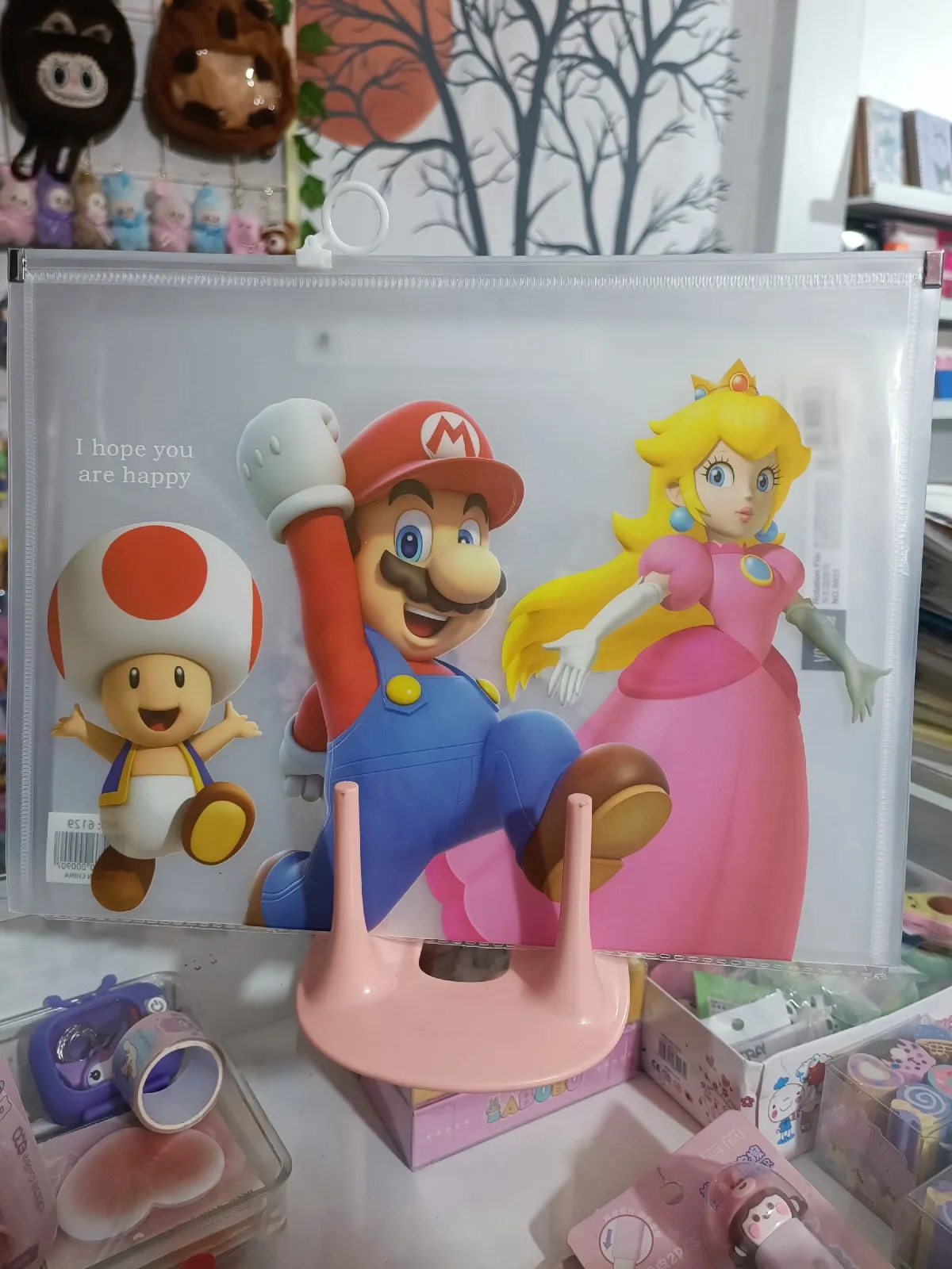 Carpeta tipo sobre. MARIO BROSS