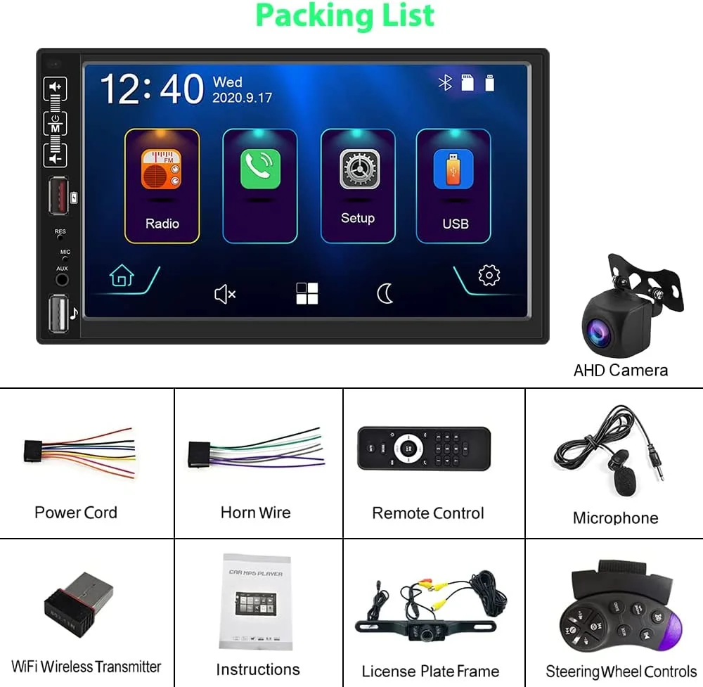 Estéreo de coche con Apple Carplay 6