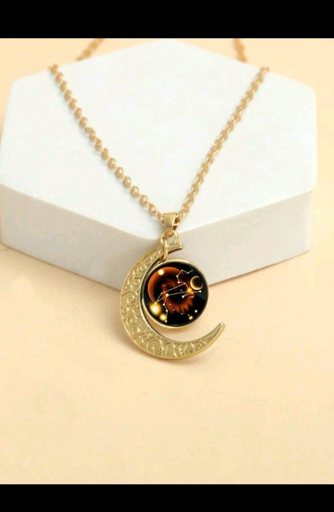 Collar signos zodiacales/ Tarjeta dedicatoria 5