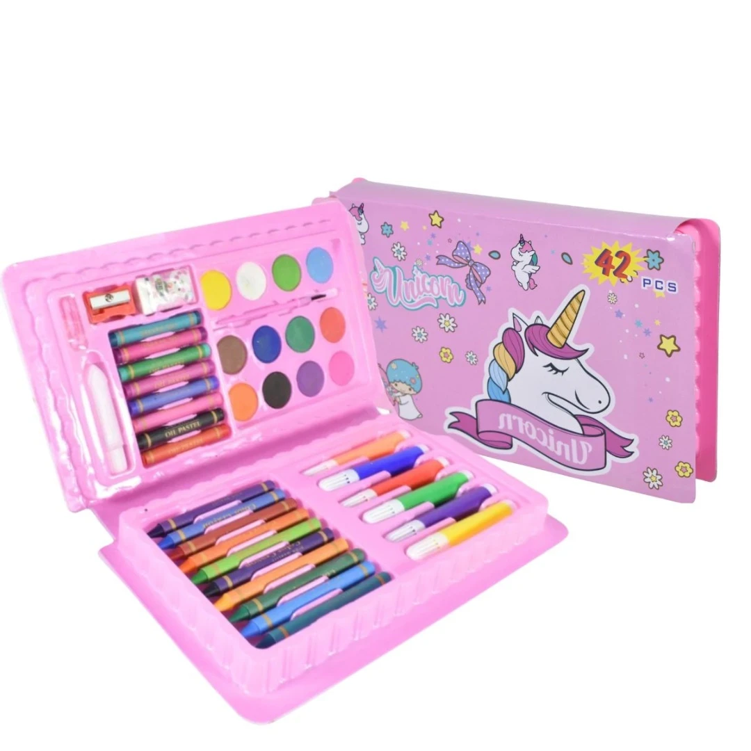 Maleta set de colorear 24pcs