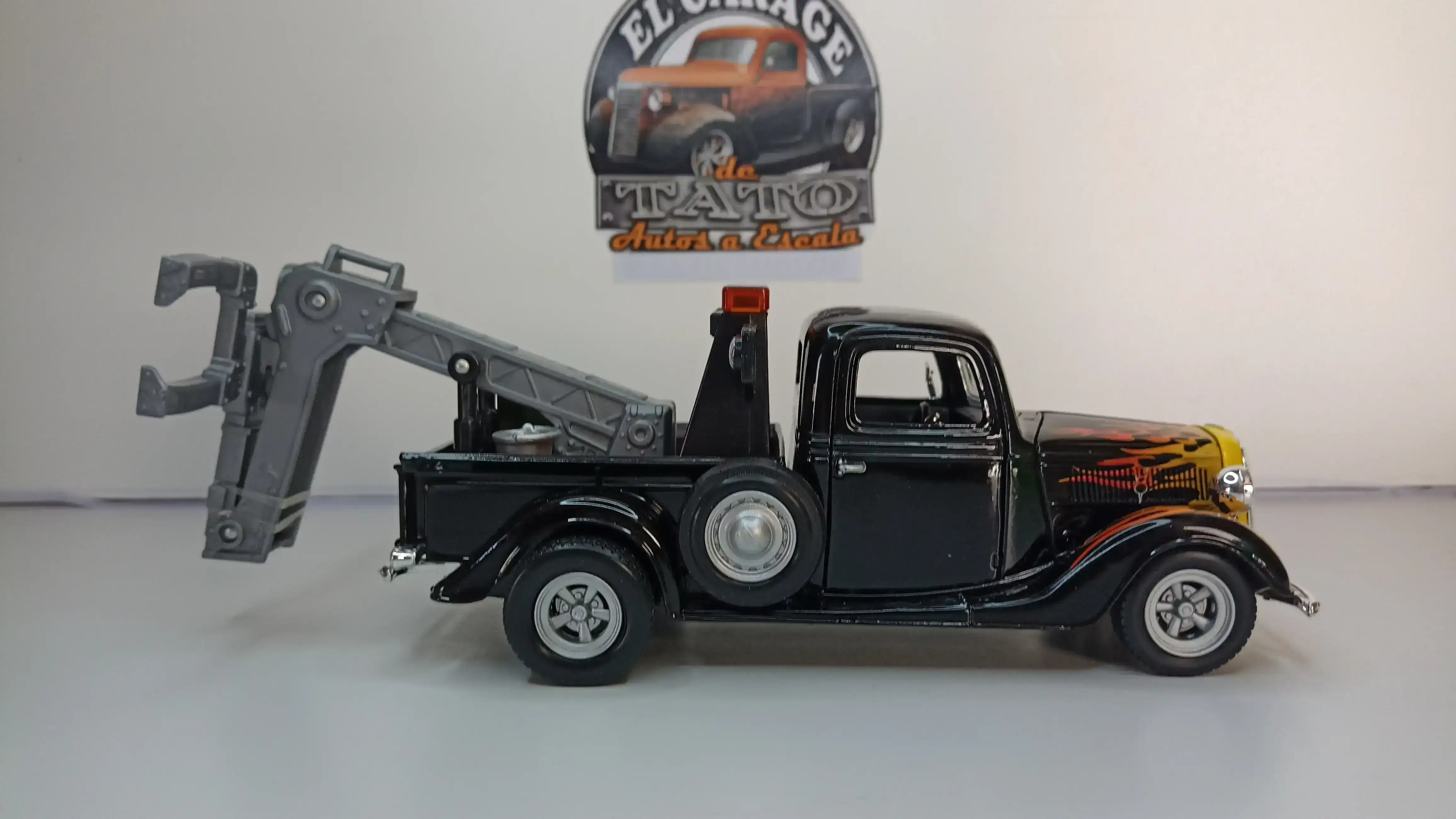 Ford pickup grua 1937 3