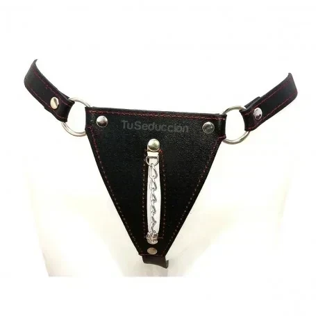 Tanga con Esposas de Cuero Bondage 2