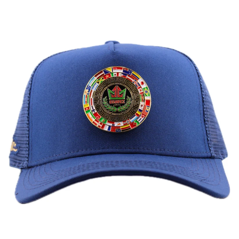 El gran Campeón TruckerCap Azul - All In Brand