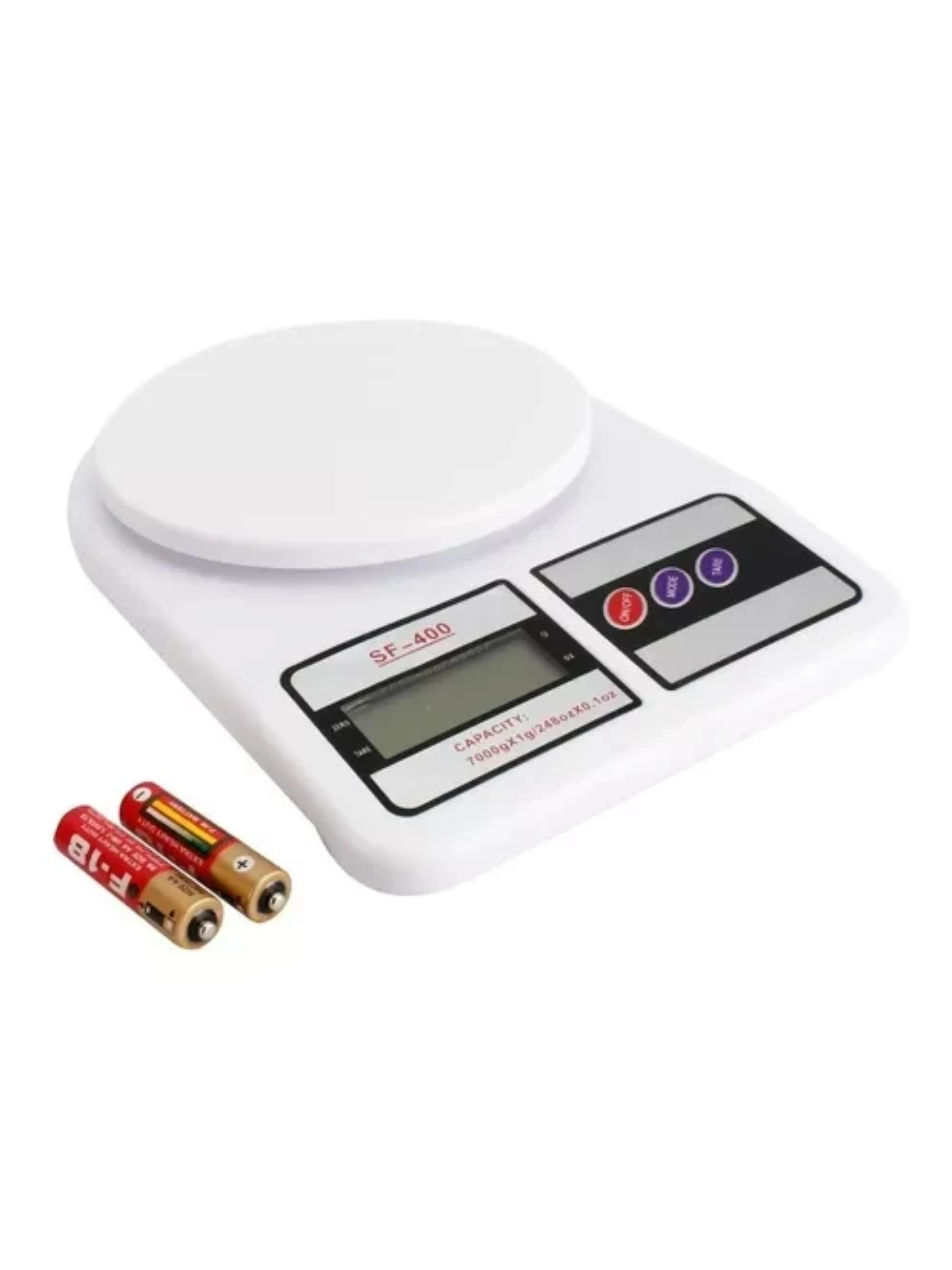 Pesa Digital Para Cocina 10kg Capacidad máxima 3