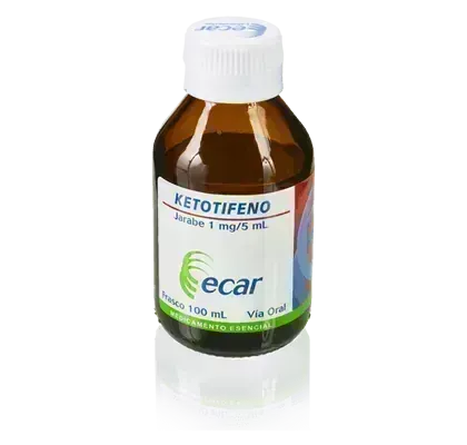 KETOTIFENO JBE 1MG/5ML FCO X 100 ML ECAR