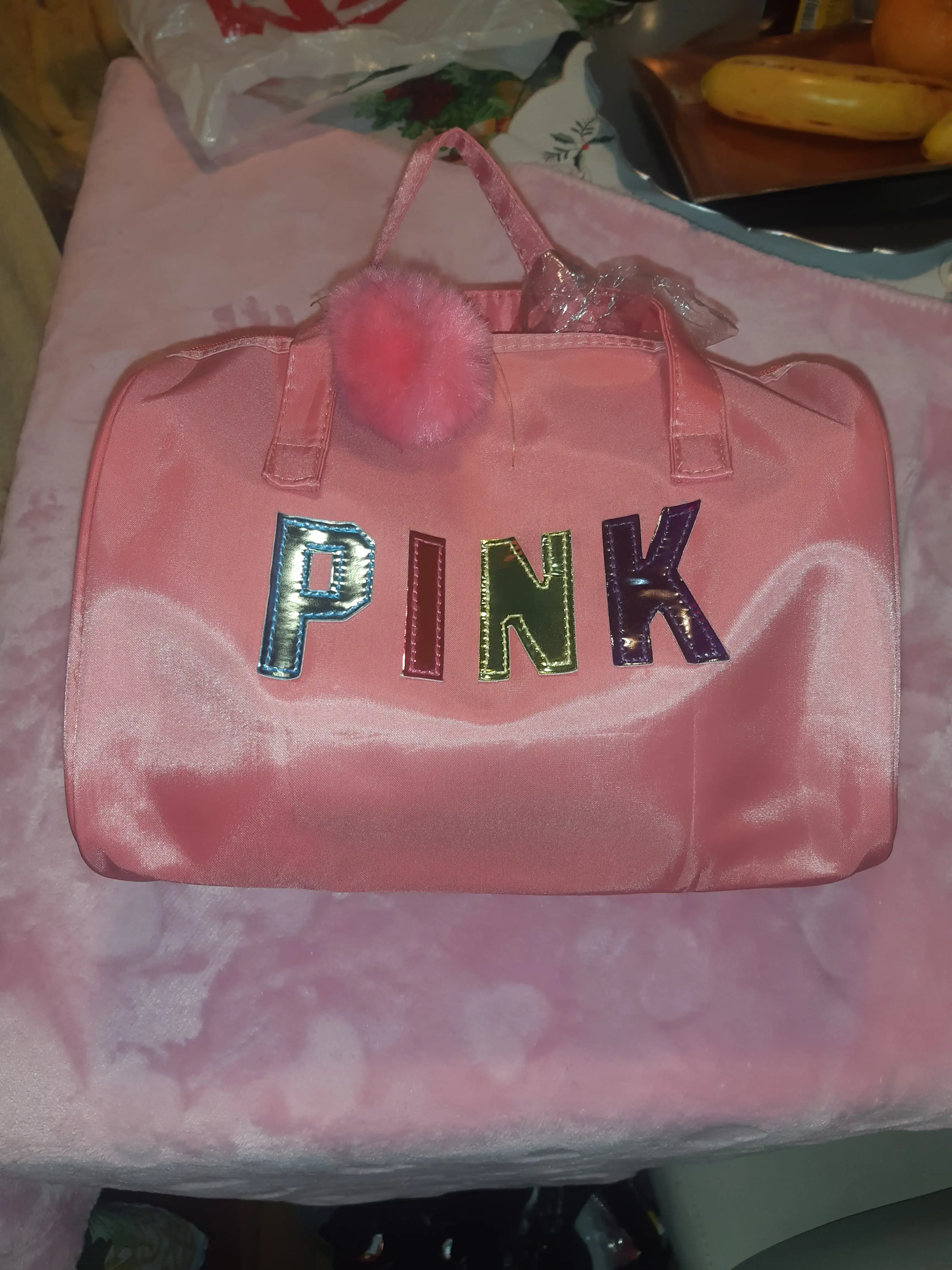Cartera baúl pink