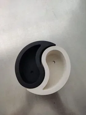 Macetero mediano ying yang  2