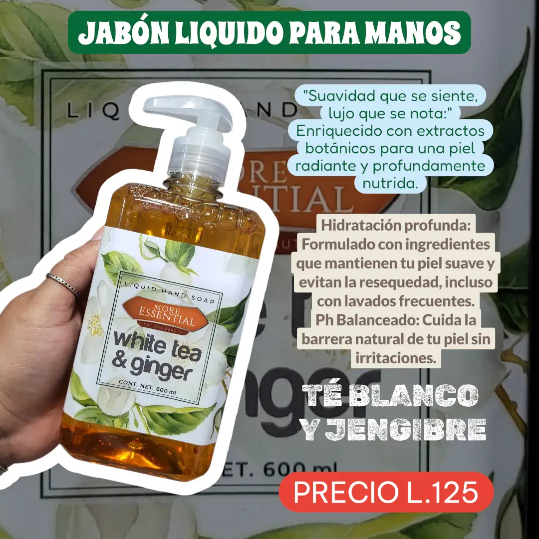Jabón líquido para las manos