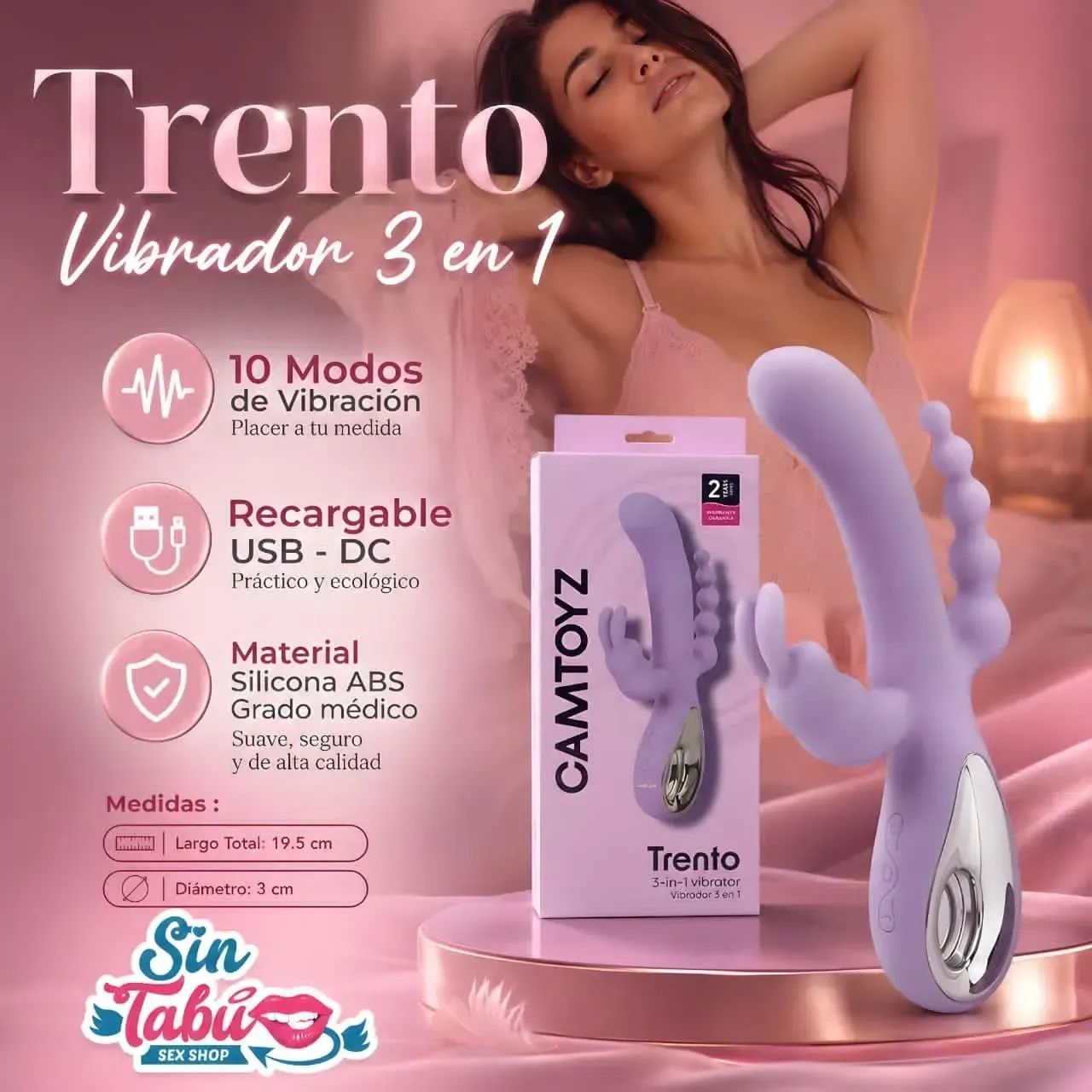 VIBRADOR TRENTO