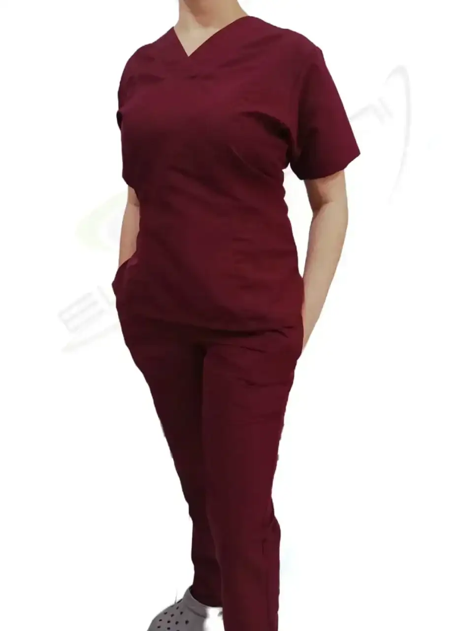 Uniforme en Colores Dama Antifluido Cuello V