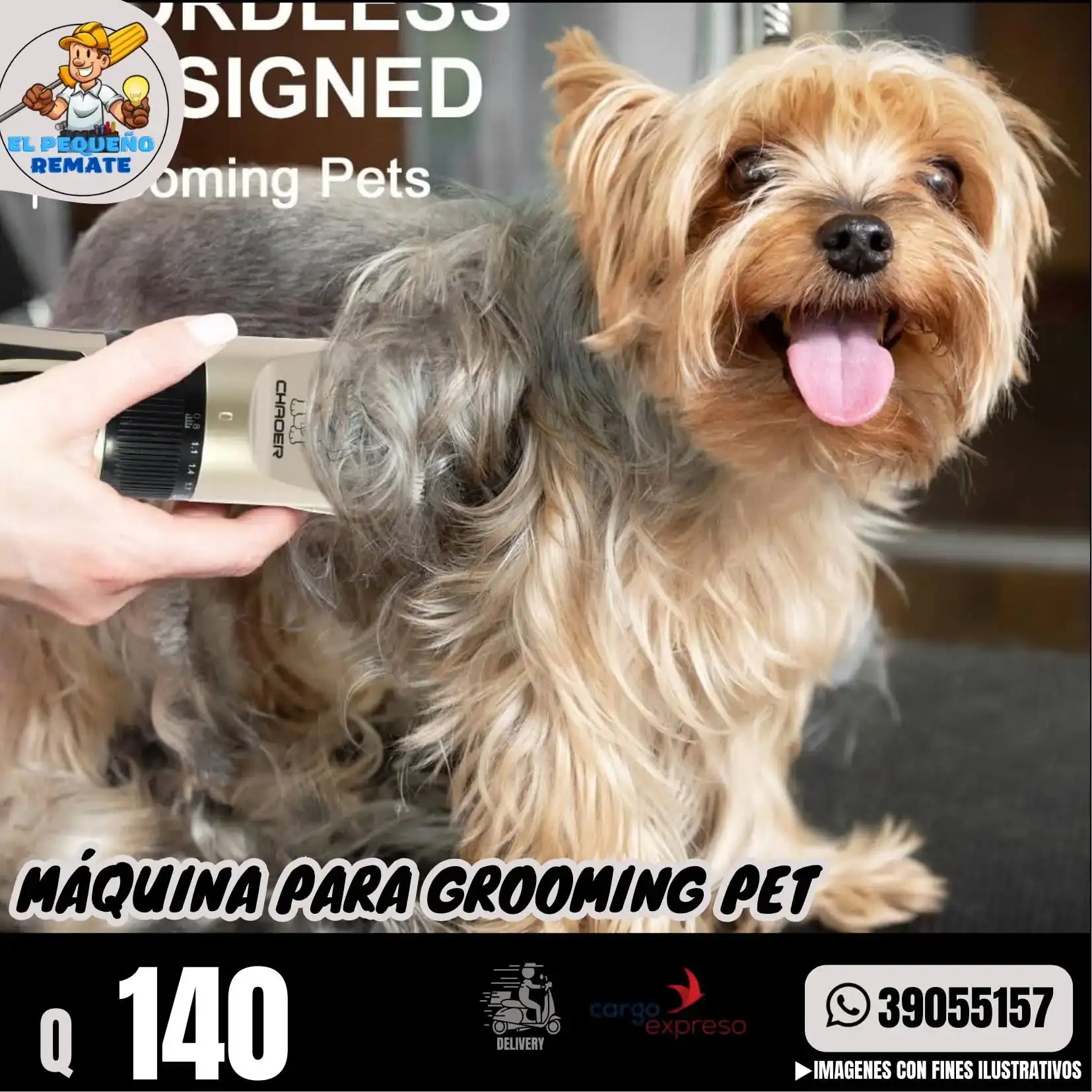 MÁQUINA DE GROOMING PET 3