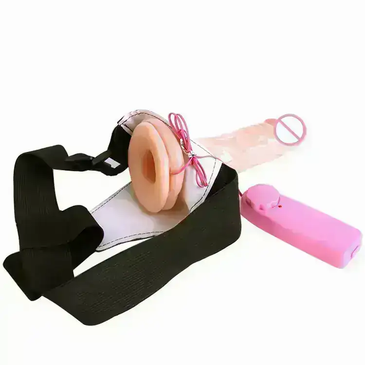 Funda vibrador + arnes Ar007 3