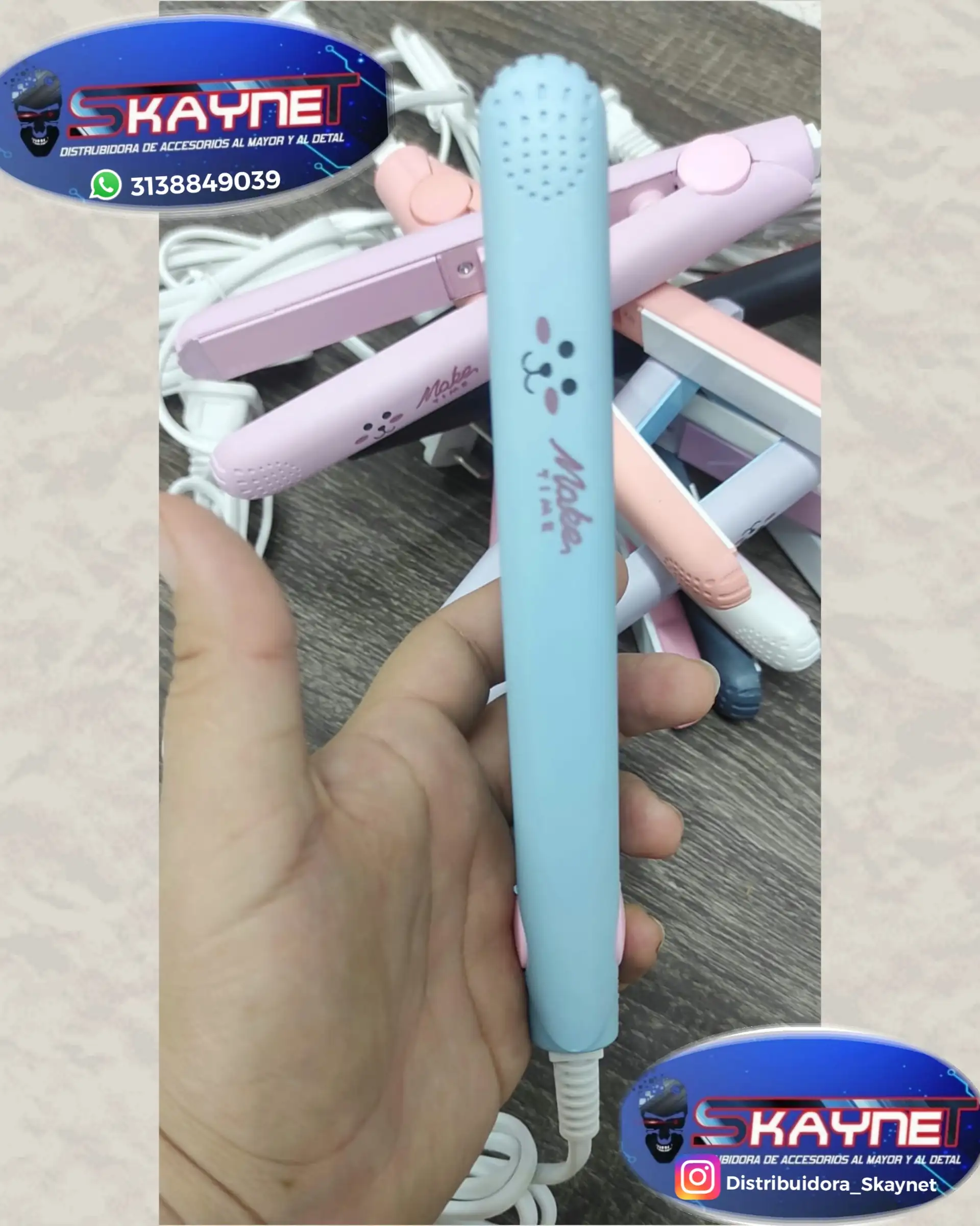 PLANCHA DE CABELLO MINI Portátil DE CERÁMICA VIAJERA 4