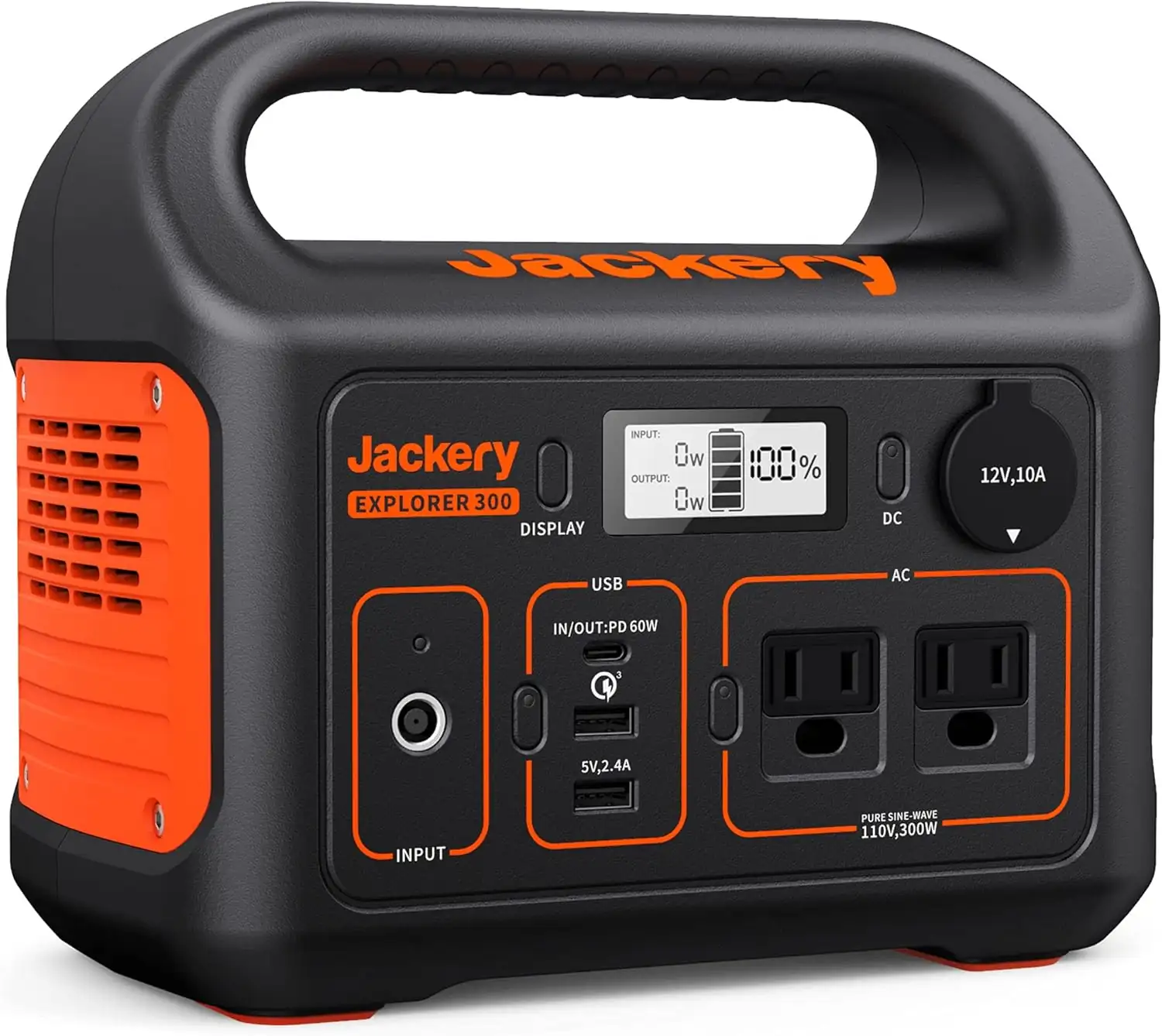 BANCO DE ENERGIA PORTATIL Jackery Explorer 300 293WH SALIDAS 300W