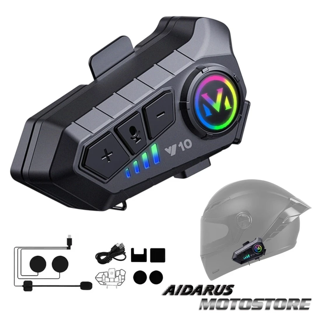 BLUETOOTH INTELIGENTE PARA CASCO MODELO Y10