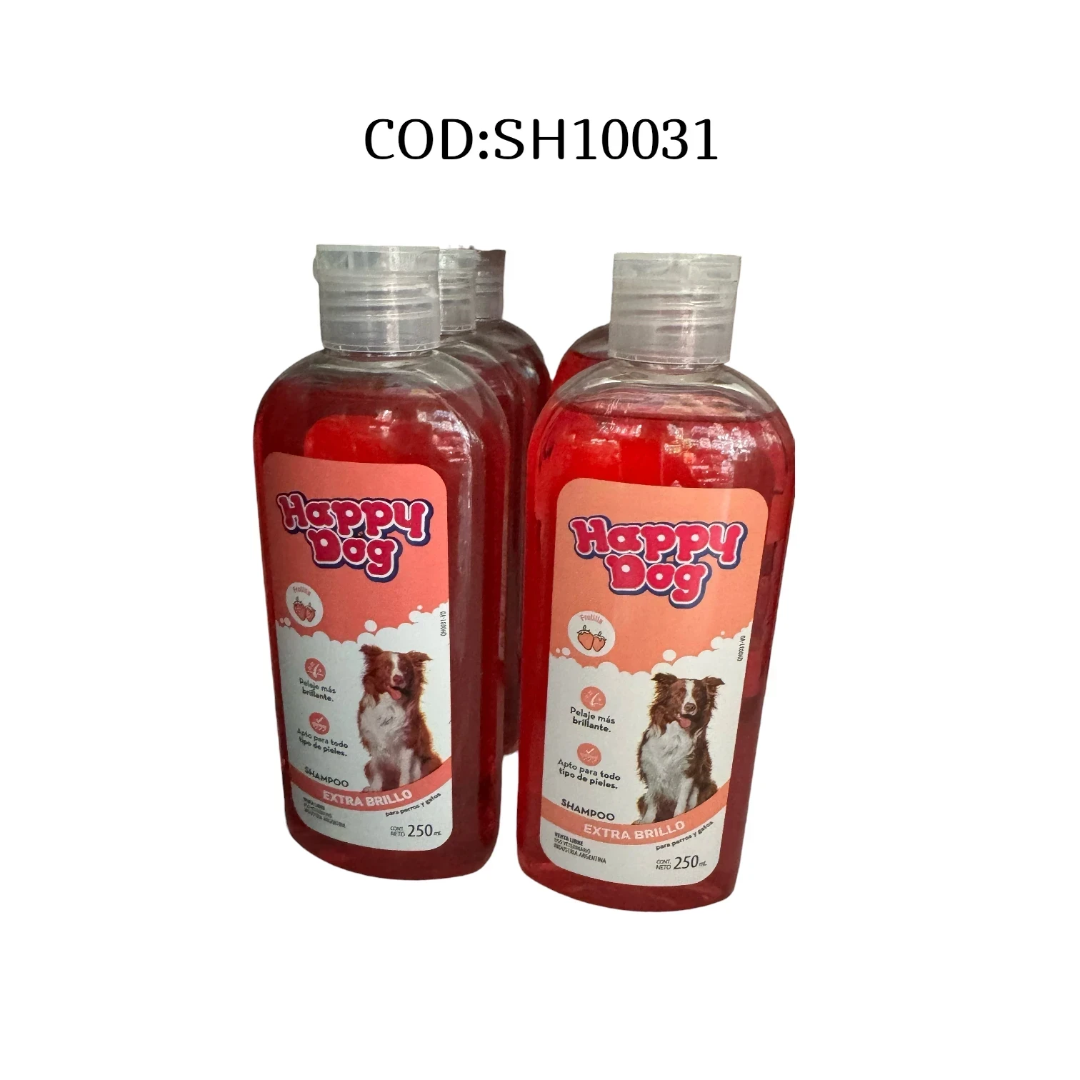 Shampoo happy Dog frutilla 