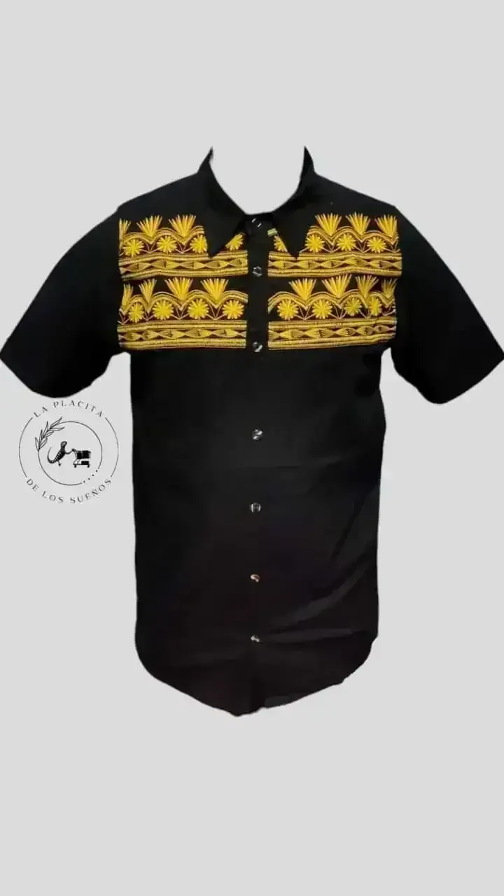Camisa tipica de Tlahui 10