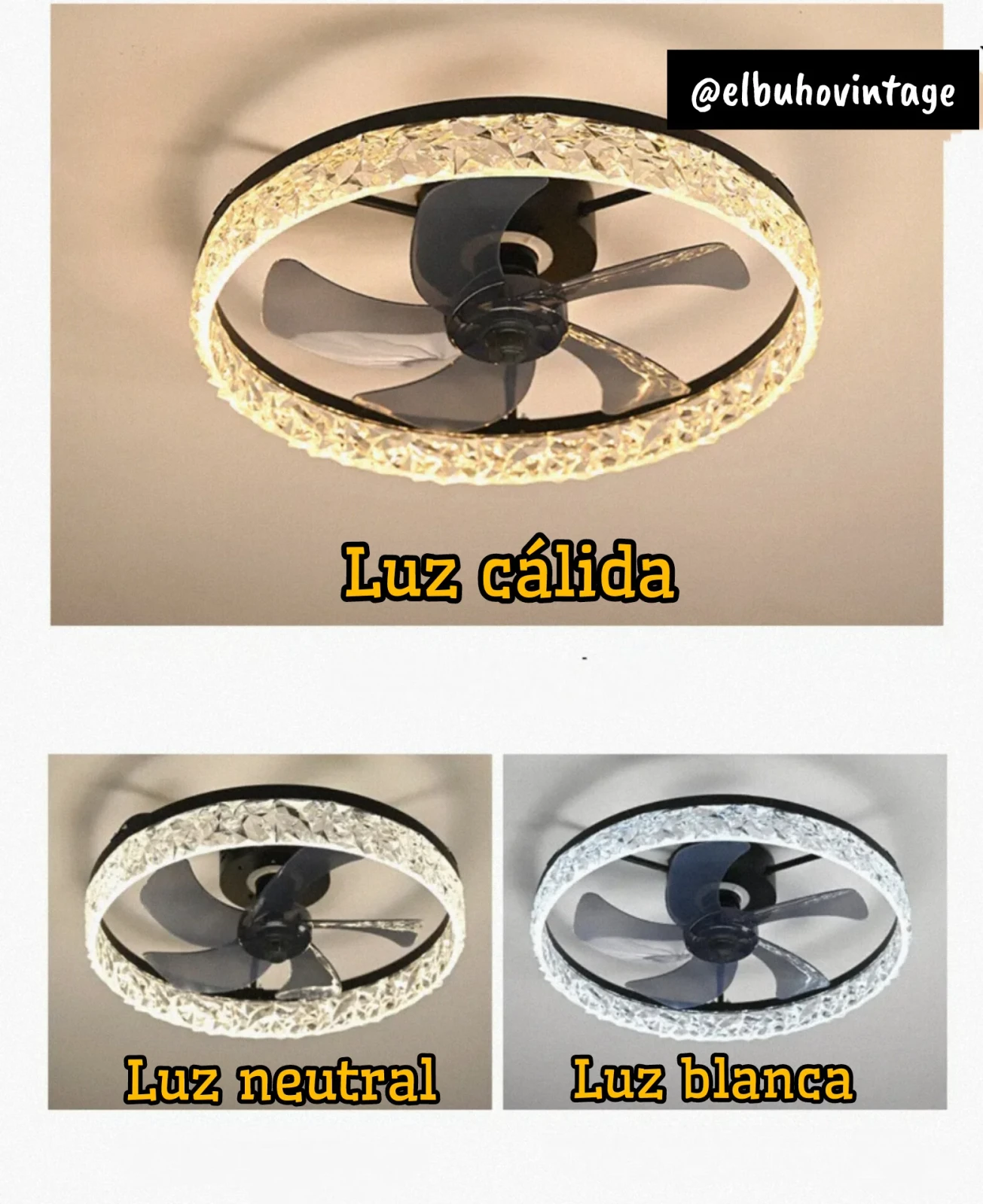 Lámpara Ventilador Smart  5