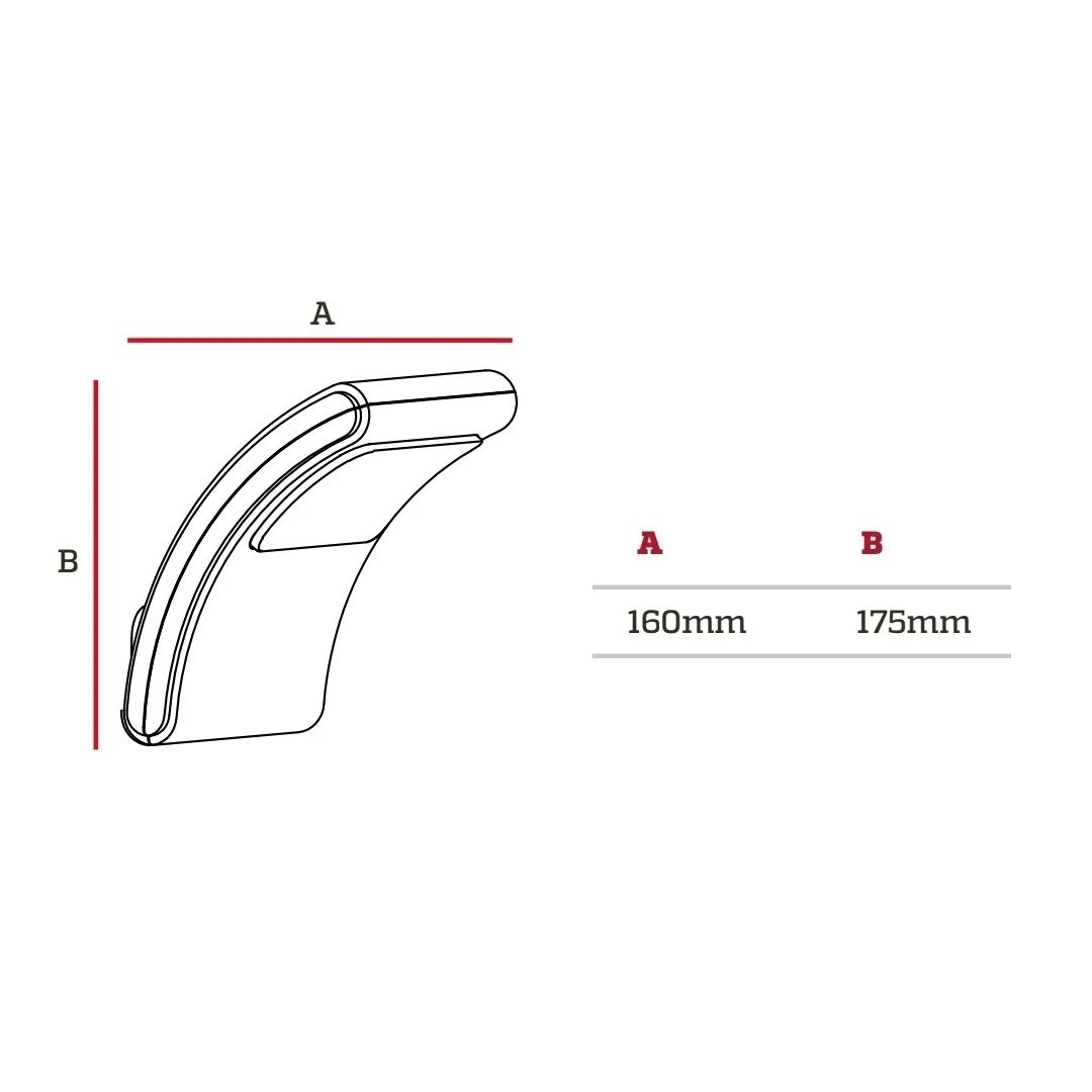 APLIQUE LED PARED BARRIER 8W LUZ CALIDA/3000K 2