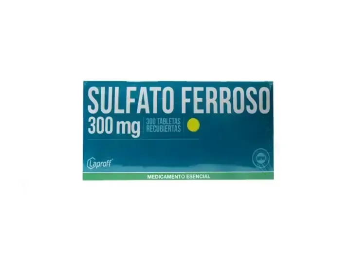 SULFATO FERROSO 300 MG X 300 TBL LAPROFF