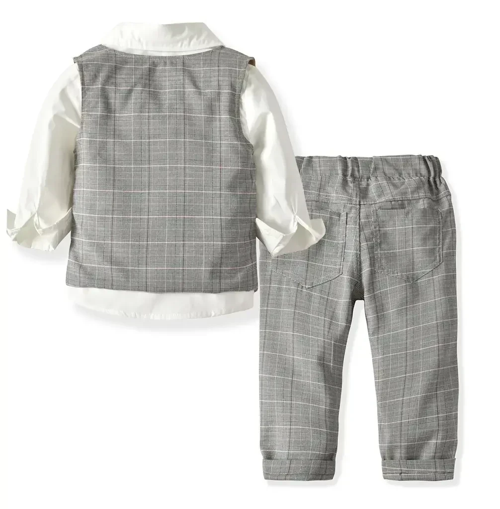 TRAJE ELEGANTE LARGO BL 4